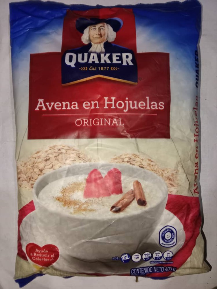 AVENA WUAKER 400 G POR UNIDAD