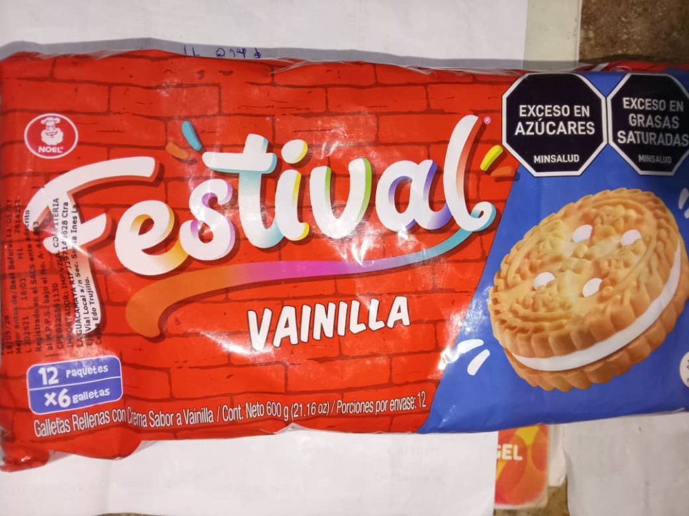 GALLETAS FESTIVAL POR UNDAD