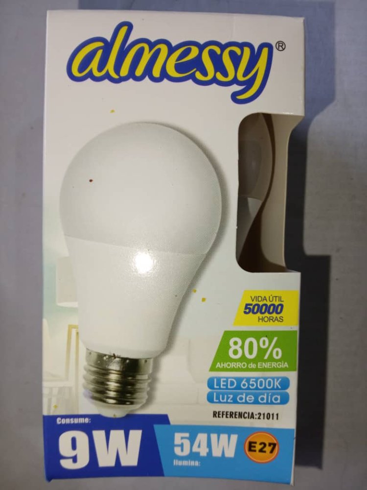 BOMBILLOS ALMESSY 9W POR UNIDAD
