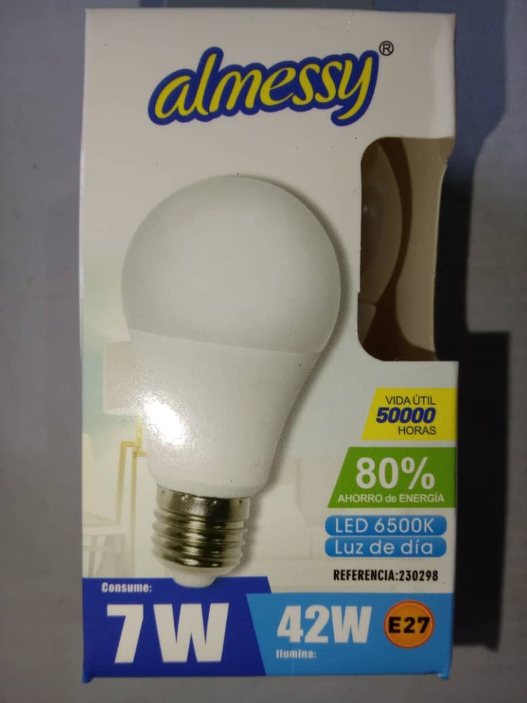 BOMBILLO ALMESSY 7W POR UNIDAD
