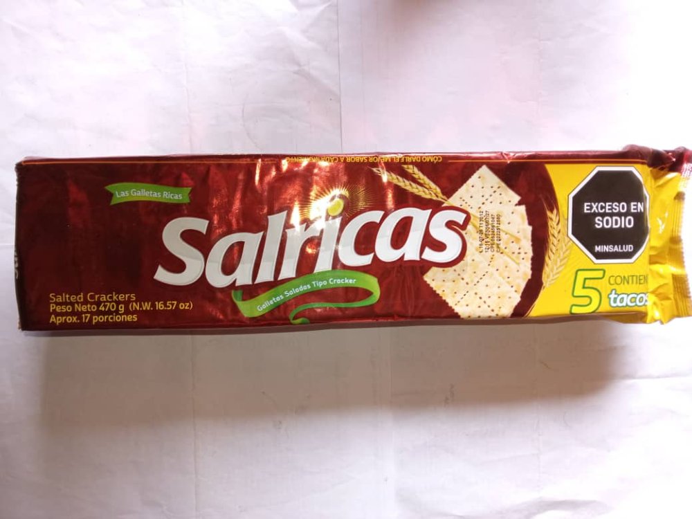 GALLETA SALRRICAS 5 TACOS