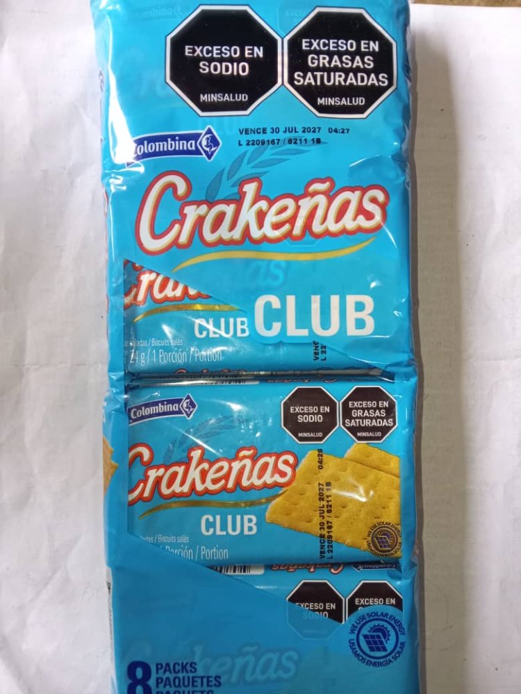 GALLETAS CRAKEÑAS POR UNIDAD
