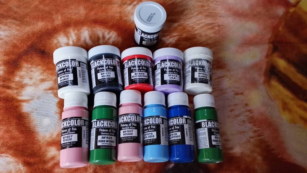 PINTURA AL FRIO BLACK 60ML POR UNIDAD