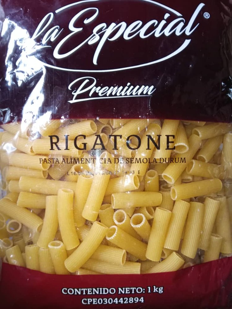 PASTA CORTA ESPECIAL 1KG POR UNIDAD