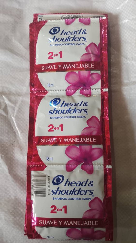 CHAMPU HEAD SHOULDERS POR UNIDAD