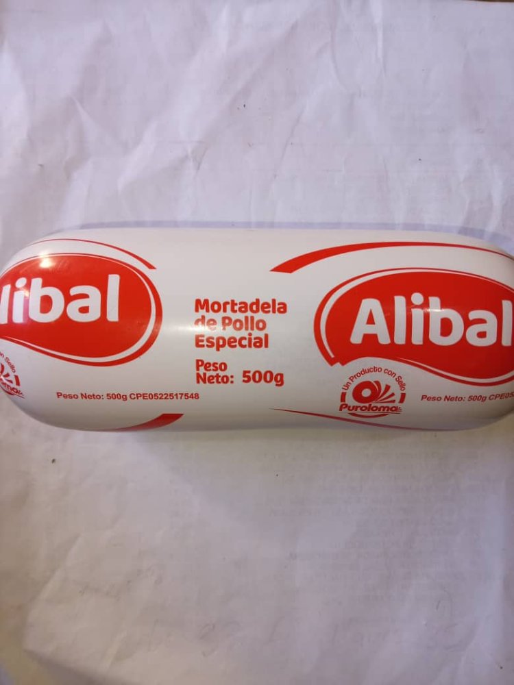 MORTADELA ALIBAL 500 G POR UNIDAD