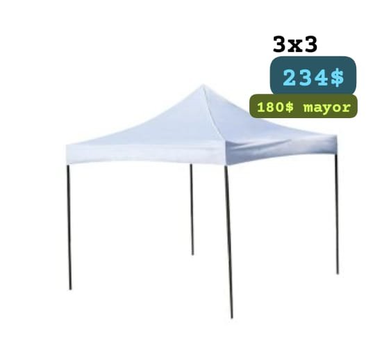 Toldo 3x3 Blanco
