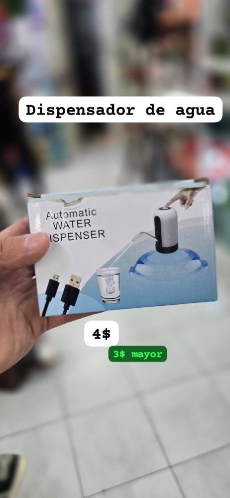 Dispensador de Agua Eléctrico