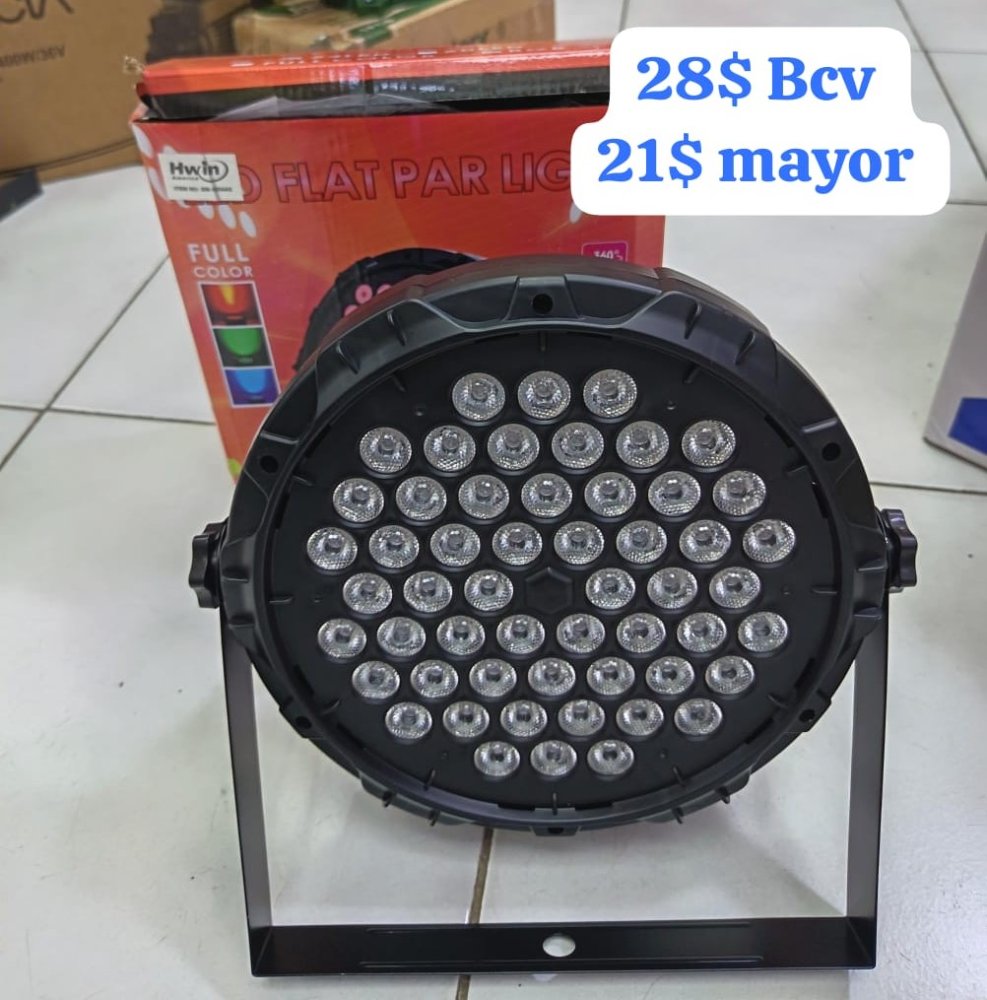 Luz RGB 54 Leds Hwin