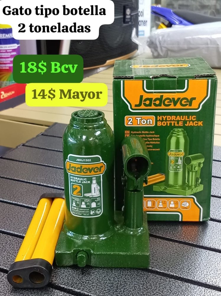 Gato Botella 2 Toneladas Jadever