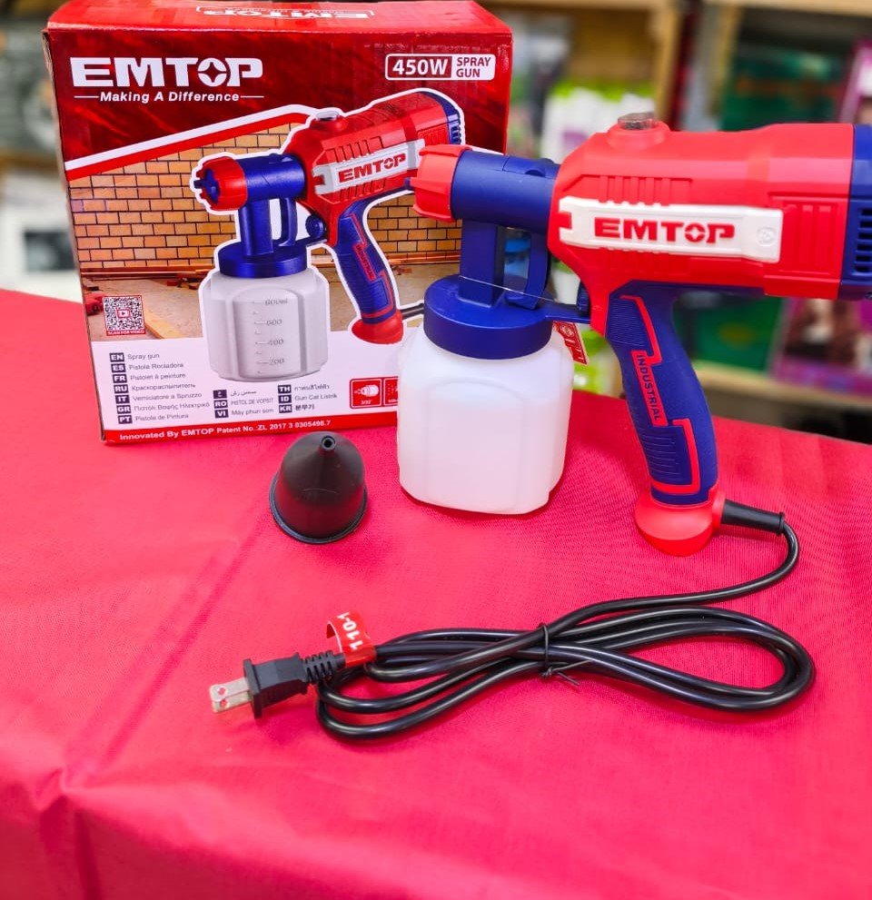 Pistola de Pintar 450W Emtop