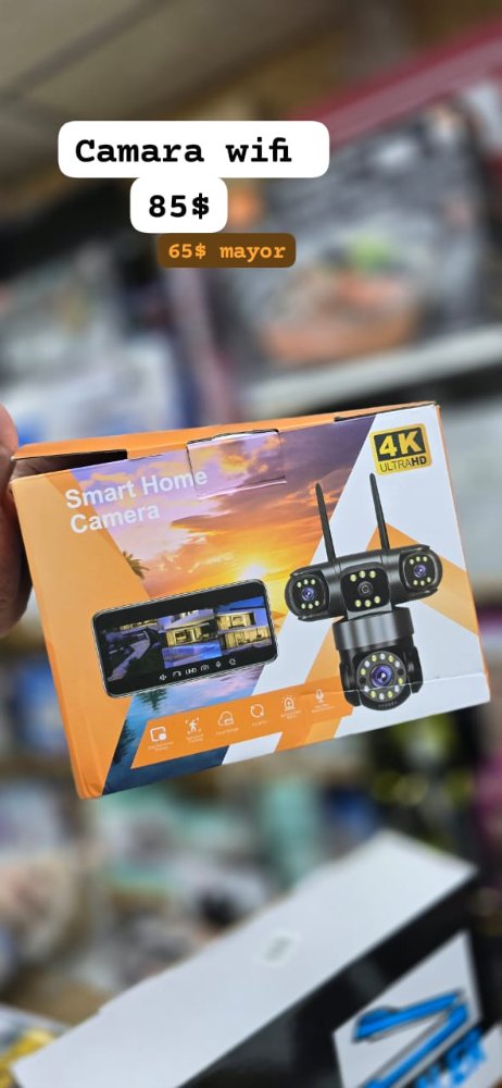 Cámara WiFi 4K Smart Home