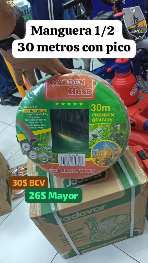 Manguera 30m 1/2 Garden Hose