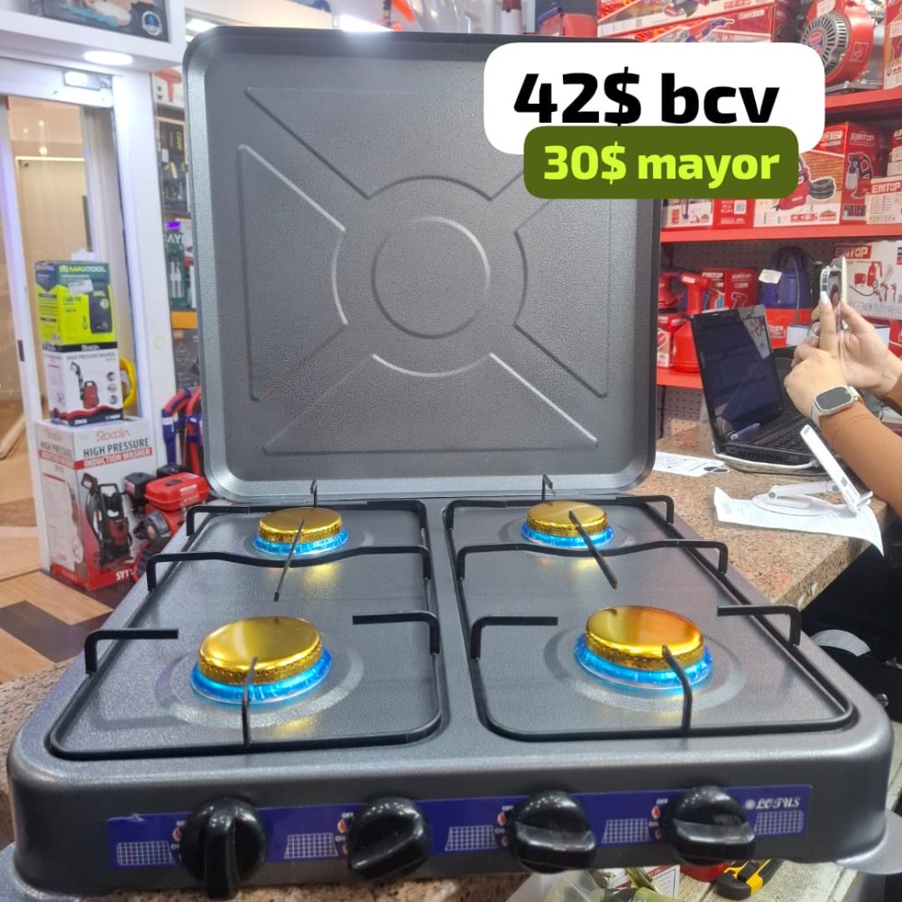 Cocina a Gas 4 Hornillas Lotus