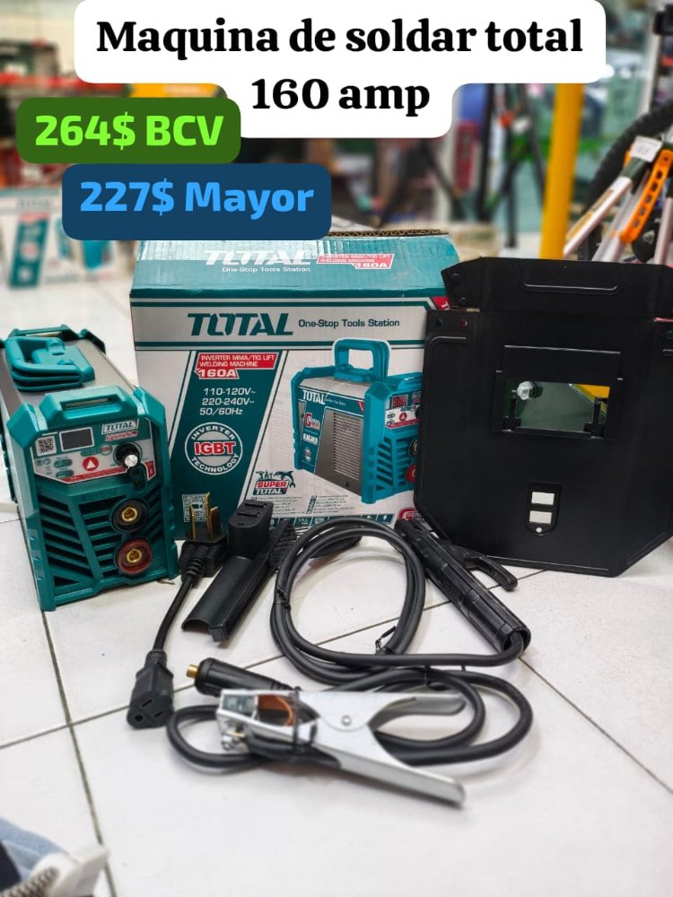 Máquina de Soldar 160A Electrodo Total