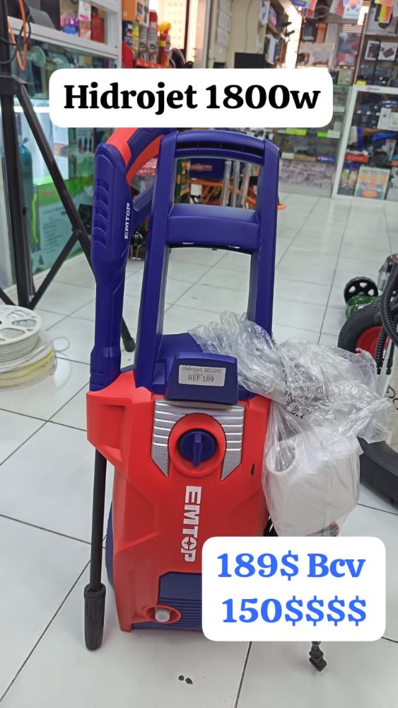 Hidrojet 1800W Emtop