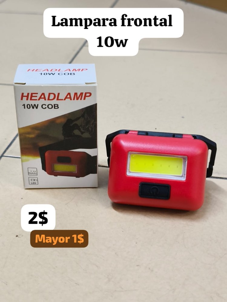 Lámpara Frontal 10W HeadLamp
