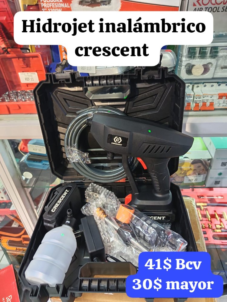 Hidrojet Inalámbrico 2 Baterías Crescent