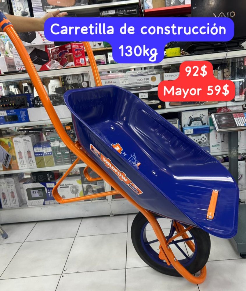 Carretilla de Construcción 130Kg Wadfow