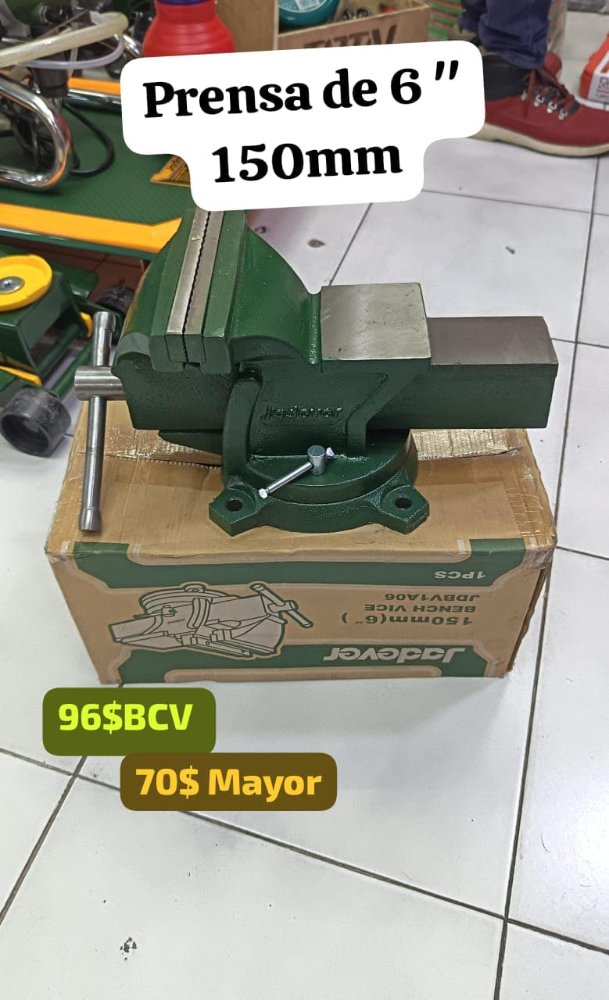 Prensa de banco 6" Jadever