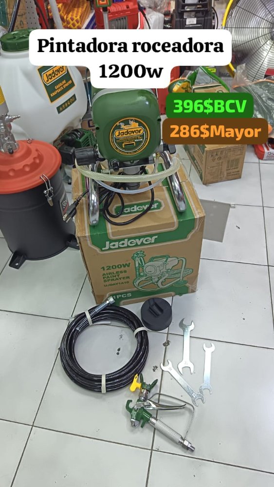Pintadora Rociadora 1200W Jadever