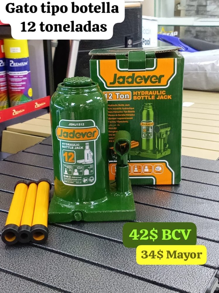 Gato Botella 12 Toneladas Jadever