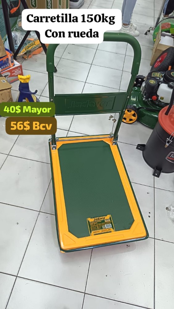 Carretilla Con Ruedas 150 Kg Jadever