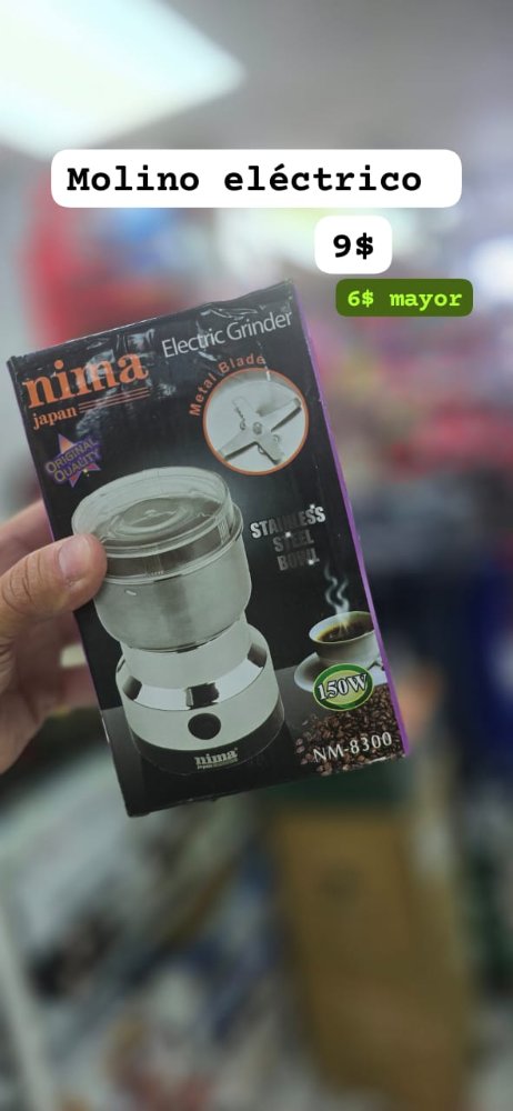 Molino de Café Eléctrico 150W Nima