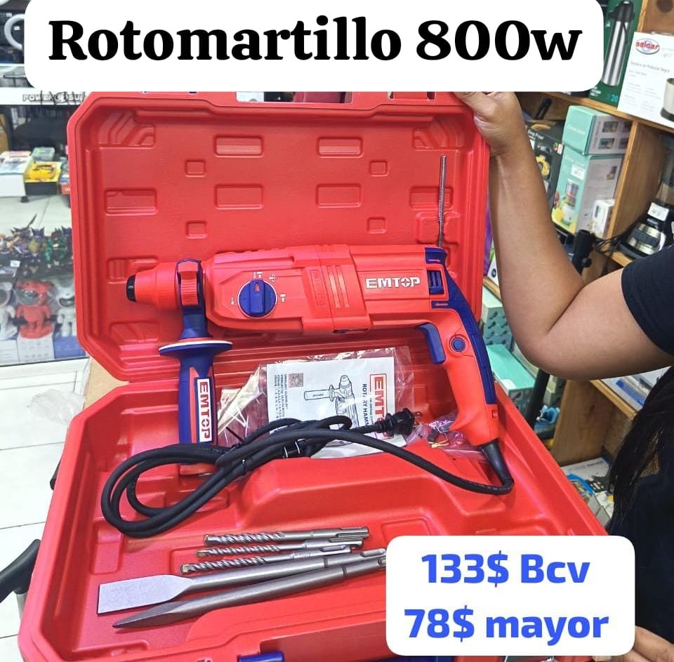 Rotomartillo 800W Emtop