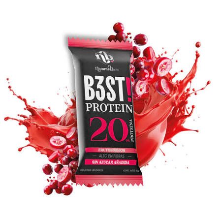 Barra Proteica Best! Frutos Rojos