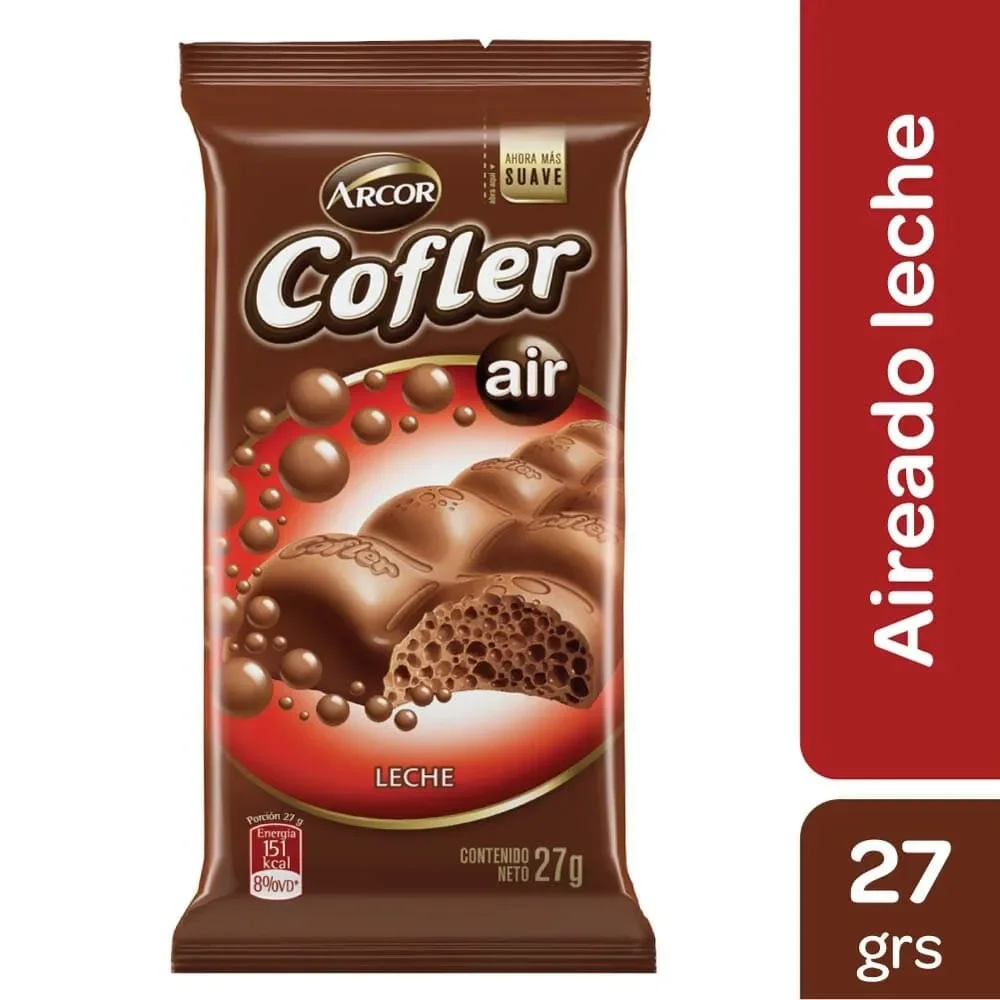 Chocolate Cofler Air Leche 27g