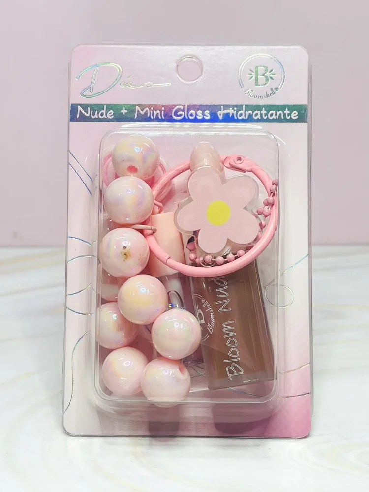 Gloss llavero nude hidrantante bloomshell