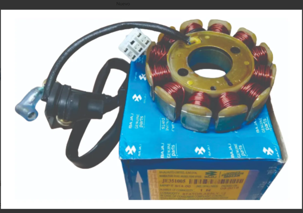 NUCLEO DE BOBINA BAJAJ PULSAR-135 DICOVER 125-ST-100M