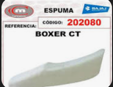 ESPUMA SILLIN BOXER CT100 KS-ES