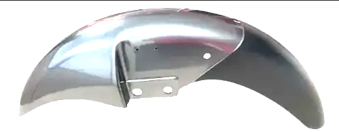 GUARDABARRO DELANTERO GRIS TITANIUM FLEXIBLE.BOXER CT 100-ES-KS-CT 125-DISCOVER 125 +-PLATINO 100-125/OEM)
