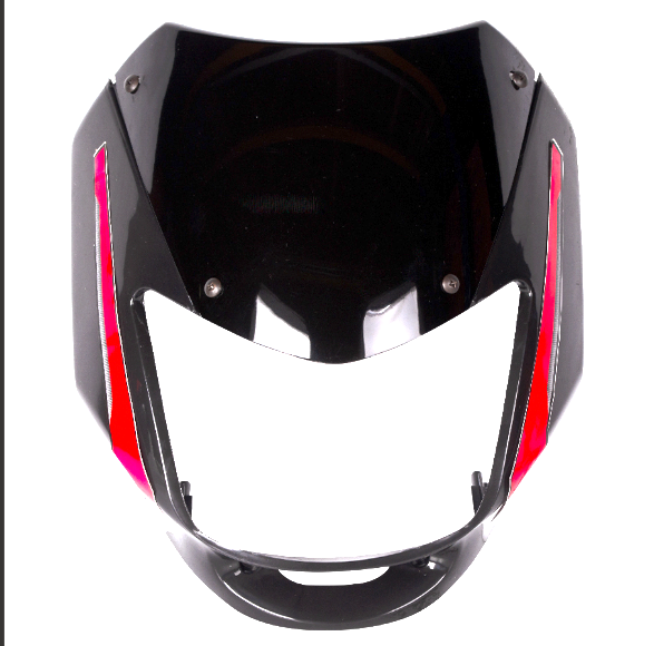 CARENAJE NEGRO + VISOR + CALCA ROJA.BOXER CT 100-KS-ES/OEM)