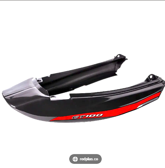 CUBIERTA SILLIN NEGRO + CALCA ROJA FLEXIBLE.BOXER CT 100-KS-ES-CT 125/OEM)