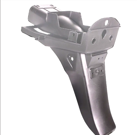 GUARDABARRO TRASERO NEGRO FLEXIBLE CON REFLECTIVO.BOXER CT 100-KS-ES/OEM)