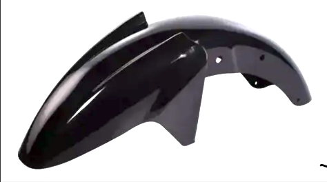 GUARDABARRO DELANTERO NEGRO FLEXIBLE.DISCOVER 125 ST-150 ST-STYLE-150 F-100 M-110/OEM)