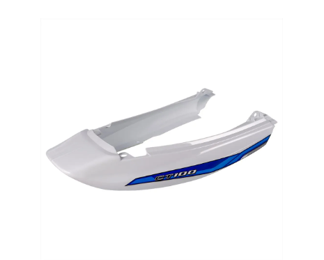 CUBIERTA SILLIN BLANCO + CALCA AZUL FLEXIBLE.BOXER CT 100-KS-ES-CT 125/OEM)
