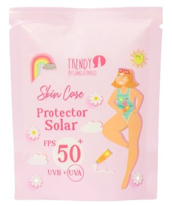 Sachet Protector Solar Trendy 40 ml
