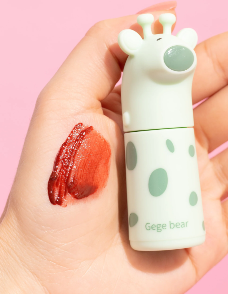 Lip Gloss Con Color Jirafa Gege Bear Tono 6