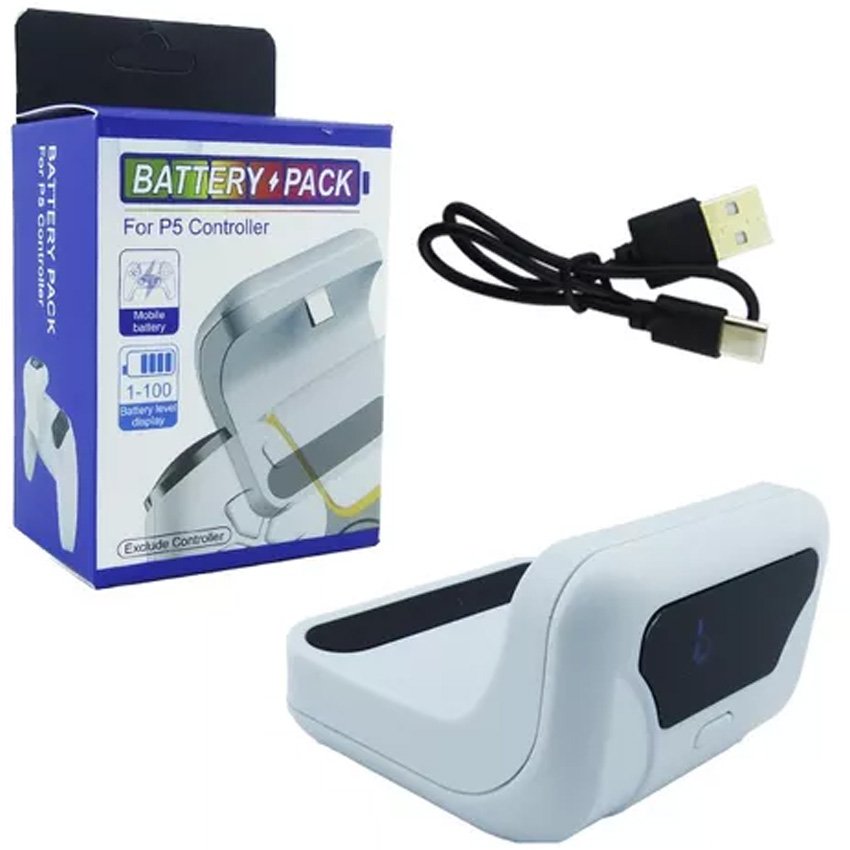 BATERIA EXTERNA RECARGABLE PARA CONTROL PS5
