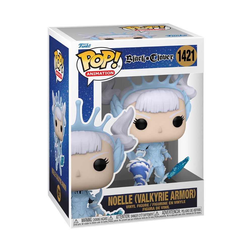 FUNKO POP #1421 NOELLE ( VALKYRIE ARMOR ) BLACK CLOVER