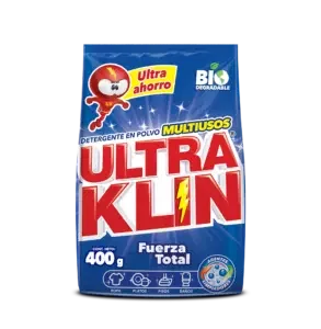 DETERGENTE ULTRA KLIN 400g FUERZA TOTAL F