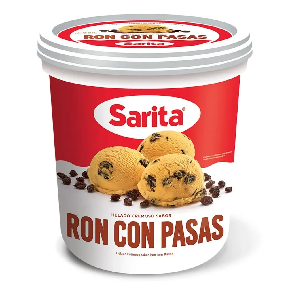 litro ron con pasas sarita