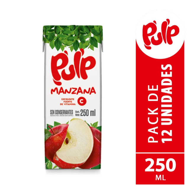 pulp manzana 250ml