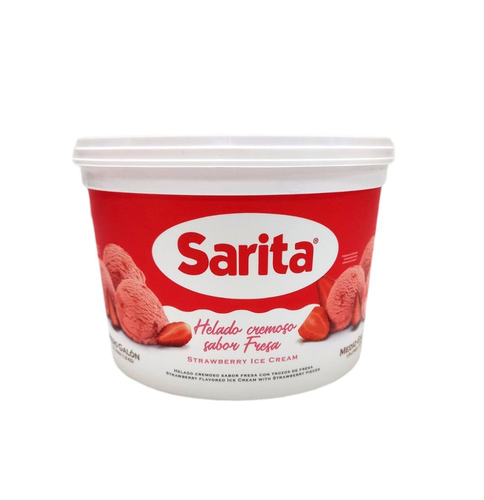 medio galon fresa sarita
