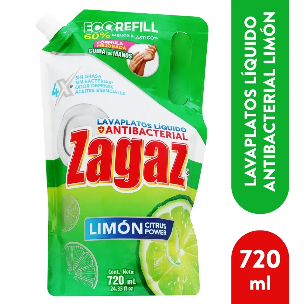 LAVAPLATOS EN BOLSA 720ML