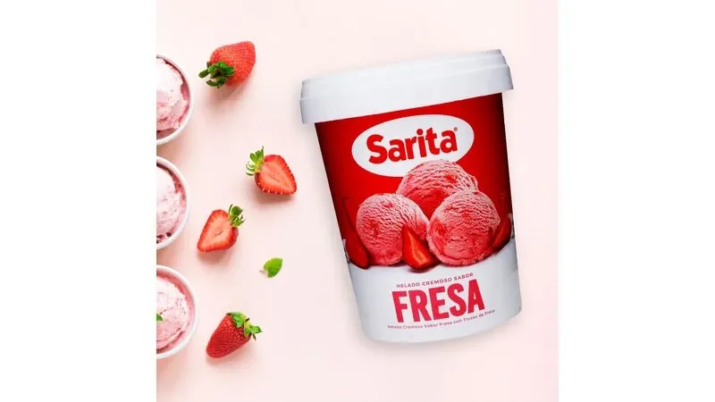 medio litro fresa sarita